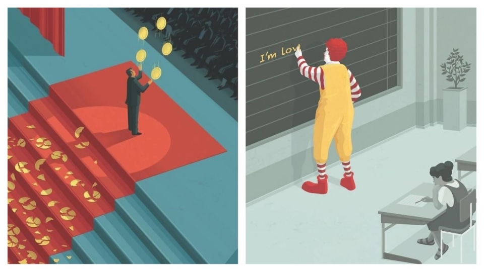 Výstižné ilustrace od Stephana Schmitze